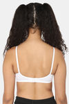 Naidu Hall Single Layered Non Wired Medium Coverage T-Shirt Bra - White — thumbnail 4