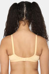 Naidu Hall Single Layered Non Wired Medium Coverage Super Support Bra - Skin — thumbnail 4
