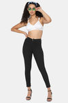 Naidu Hall Single Layered Non Wired Medium Coverage Super Support Bra - White — thumbnail 5
