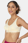 Naidu Hall Double Layered Non Wired Full Coverage Blouse Bra - Skin — thumbnail 3
