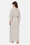 Naidu Hall Cotton Full Length Nightdress - White — thumbnail 4