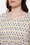 Naidu Hall Cotton Full Length Nightdress - White — thumbnail 7