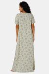 Naiduhall Cotton Full Length Nightdress - Green — thumbnail 4