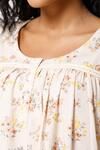 Naiduhall Cotton Full Length Nightdress - Orange — thumbnail 7