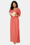 Naiduhall Cotton Full Length Nightdress - Pink — thumbnail 5