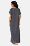 Naiduhall Cotton Full Length Nightdress - Grey — thumbnail 4
