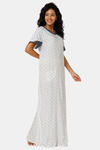 Naiduhall Cotton Full Length Nightdress - White — thumbnail 3