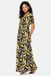 Naiduhall Cotton Mid Length Nightdress - Black — thumbnail 2