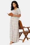 Naiduhall Cotton Full Length Nightdress - White — thumbnail 6