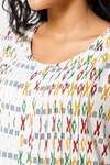 Naiduhall Cotton Full Length Nightdress - White — thumbnail 7