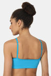 Intimacy Single Layered Non Wired 3/4th Coverage T-Shirt Bra - Blue Atoll — thumbnail 4