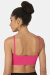 Intimacy Single Layered Non Wired 3/4th Coverage T-Shirt Bra - Fuchsia — thumbnail 4