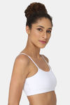 Intimacy Single Layered Non Wired 3/4th Coverage T-Shirt Bra - White — thumbnail 2