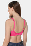 Intimacy Single Layered Non Wired 3/4th Coverage T-Shirt Bra - Fuchsia — thumbnail 4
