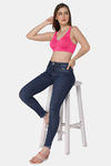 Intimacy Single Layered Non Wired 3/4th Coverage T-Shirt Bra - Fuchsia — thumbnail 5