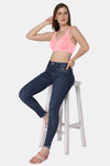 Intimacy Single Layered Non Wired 3/4th Coverage T-Shirt Bra - Pink — thumbnail 5