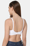 Intimacy Single Layered Non Wired 3/4th Coverage T-Shirt Bra - White — thumbnail 4