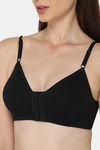 Intimacy Double Layered Non Wired Medium Coverage T-Shirt Bra - Black — thumbnail 6