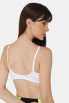 Intimacy Double Layered Non Wired Medium Coverage T-Shirt Bra - White — thumbnail 4
