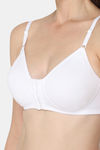 Intimacy Double Layered Non Wired Medium Coverage T-Shirt Bra - White — thumbnail 6