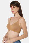 Intimacy Single Layered Non Wired 3/4th Coverage T-Shirt Bra - Dark Skin — thumbnail 3