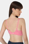 Intimacy Padded Non Wired Medium Coverage T-Shirt Bra - Pink — thumbnail 4