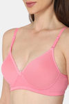 Intimacy Padded Non Wired Medium Coverage T-Shirt Bra - Pink — thumbnail 6