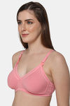 Intimacy Single Layered Non Wired Medium Coverage Maternity / Nursing Bra - Pink — thumbnail 3