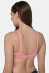 Intimacy Single Layered Non Wired Medium Coverage Maternity / Nursing Bra - Pink — thumbnail 4
