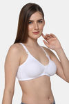 Intimacy Single Layered Non Wired Medium Coverage Maternity / Nursing Bra - White — thumbnail 2