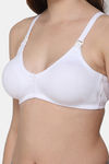 Intimacy Single Layered Non Wired Medium Coverage Maternity / Nursing Bra - White — thumbnail 6