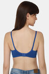 Intimacy Padded Non Wired Medium Coverage T-Shirt Bra - Blue — thumbnail 4