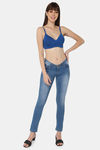 Intimacy Padded Non Wired Medium Coverage T-Shirt Bra - Blue — thumbnail 5