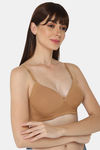 Intimacy Padded Non Wired Medium Coverage T-Shirt Bra - Dark Skin — thumbnail 2
