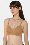 Intimacy Padded Non Wired Medium Coverage T-Shirt Bra - Dark Skin — thumbnail 3