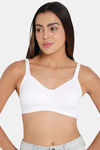 Intimacy Double Layered Non Wired Medium Coverage T-Shirt Bra - White — thumbnail 1