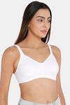 Intimacy Double Layered Non Wired Medium Coverage T-Shirt Bra - White — thumbnail 2