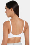 Intimacy Double Layered Non Wired Medium Coverage T-Shirt Bra - White — thumbnail 4