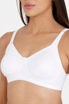 Intimacy Double Layered Non Wired Medium Coverage T-Shirt Bra - White — thumbnail 7