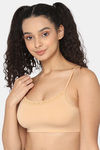 Intimacy Double Layered Non Wired Full Coverage Cami Bra - Sand — thumbnail 1