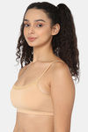 Intimacy Double Layered Non Wired Full Coverage Cami Bra - Sand — thumbnail 3