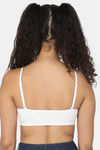 Intimacy Double Layered Non Wired Full Coverage Cami Bra - White — thumbnail 4
