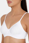 Intimacy Double Layered Non Wired Medium Coverage T-Shirt Bra - White — thumbnail 6