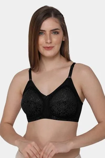 Buy Zivame True Curv Heartstopper Double Layered Non Wired Full Coverage  Super Support Bra - Ceramic at Rs.518 online