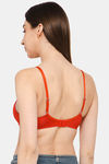Intimacy Padded Non Wired Medium Coverage T-Shirt Bra - Red — thumbnail 4