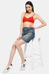 Intimacy Padded Non Wired Medium Coverage T-Shirt Bra - Red — thumbnail 6