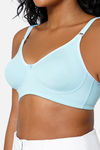 Intimacy Double Layered Non Wired Full Coverage T-Shirt Bra - Aqua — thumbnail 4