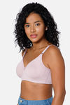 Intimacy Double Layered Non Wired Full Coverage T-Shirt Bra - Lavender — thumbnail 3