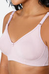 Intimacy Double Layered Non Wired Full Coverage T-Shirt Bra - Lavender — thumbnail 4