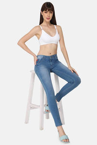 Intimacy Non-Padded Non-Wired High Coverage T-Shirt Bra - White — thumbnail 5